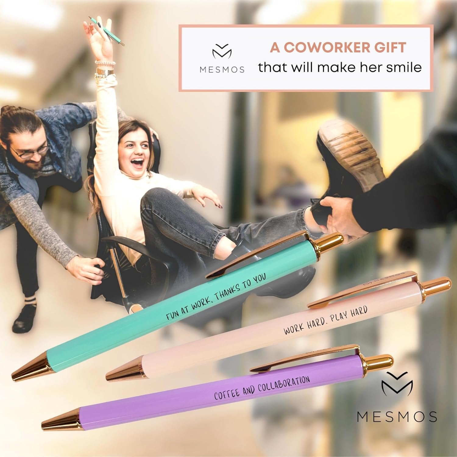 Pastel Series - Coworker Pen Set (3pcs)