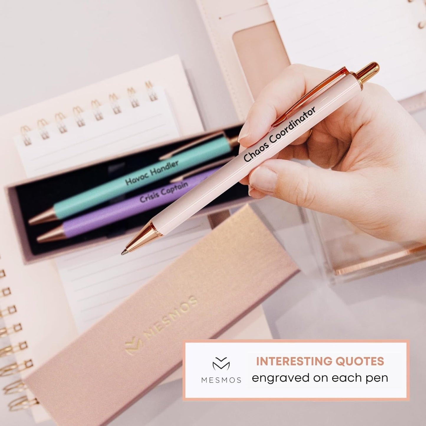 Pastel Series - Chaos Coordinator Pen Set (3pcs)