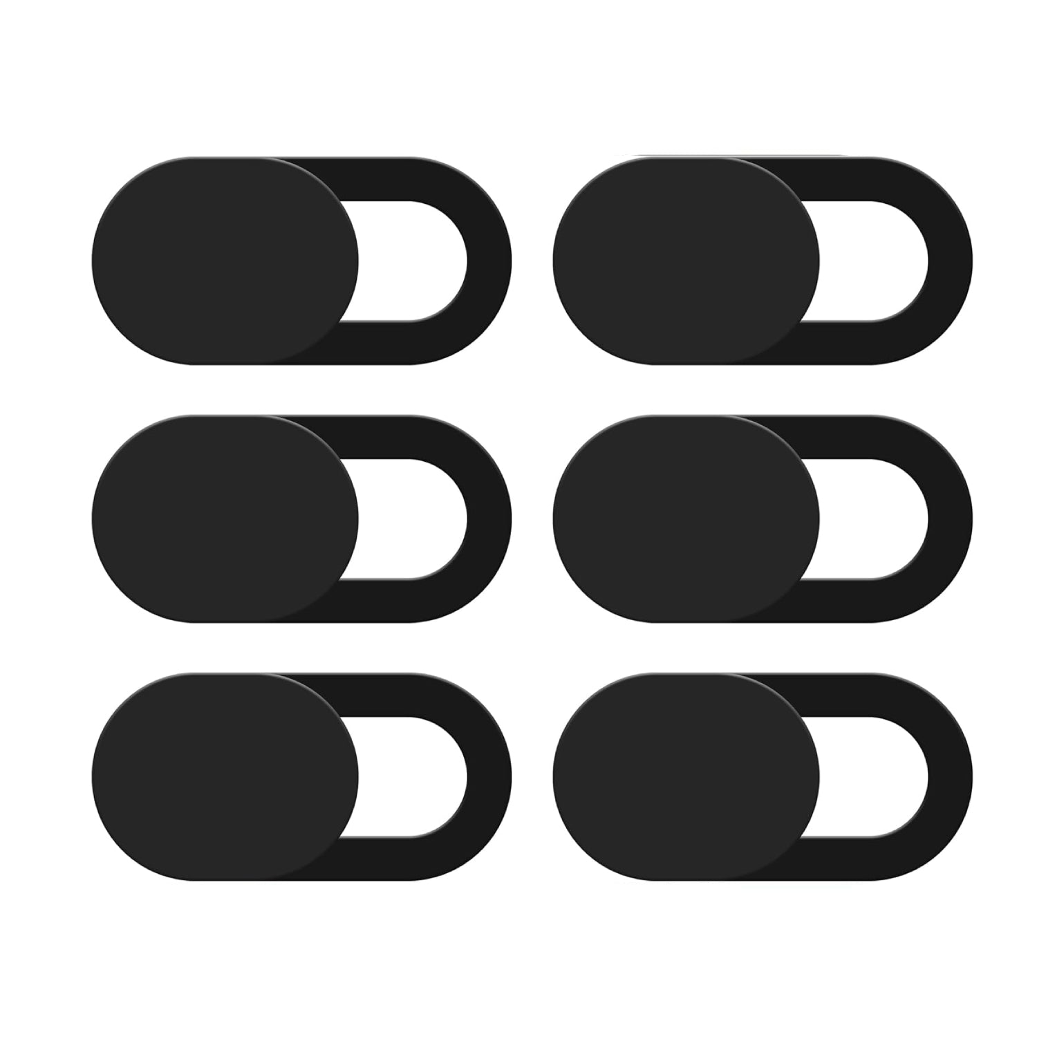 Sleek Black Camera Covers - Small