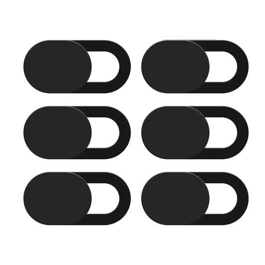 Sleek Black Camera Covers - Small