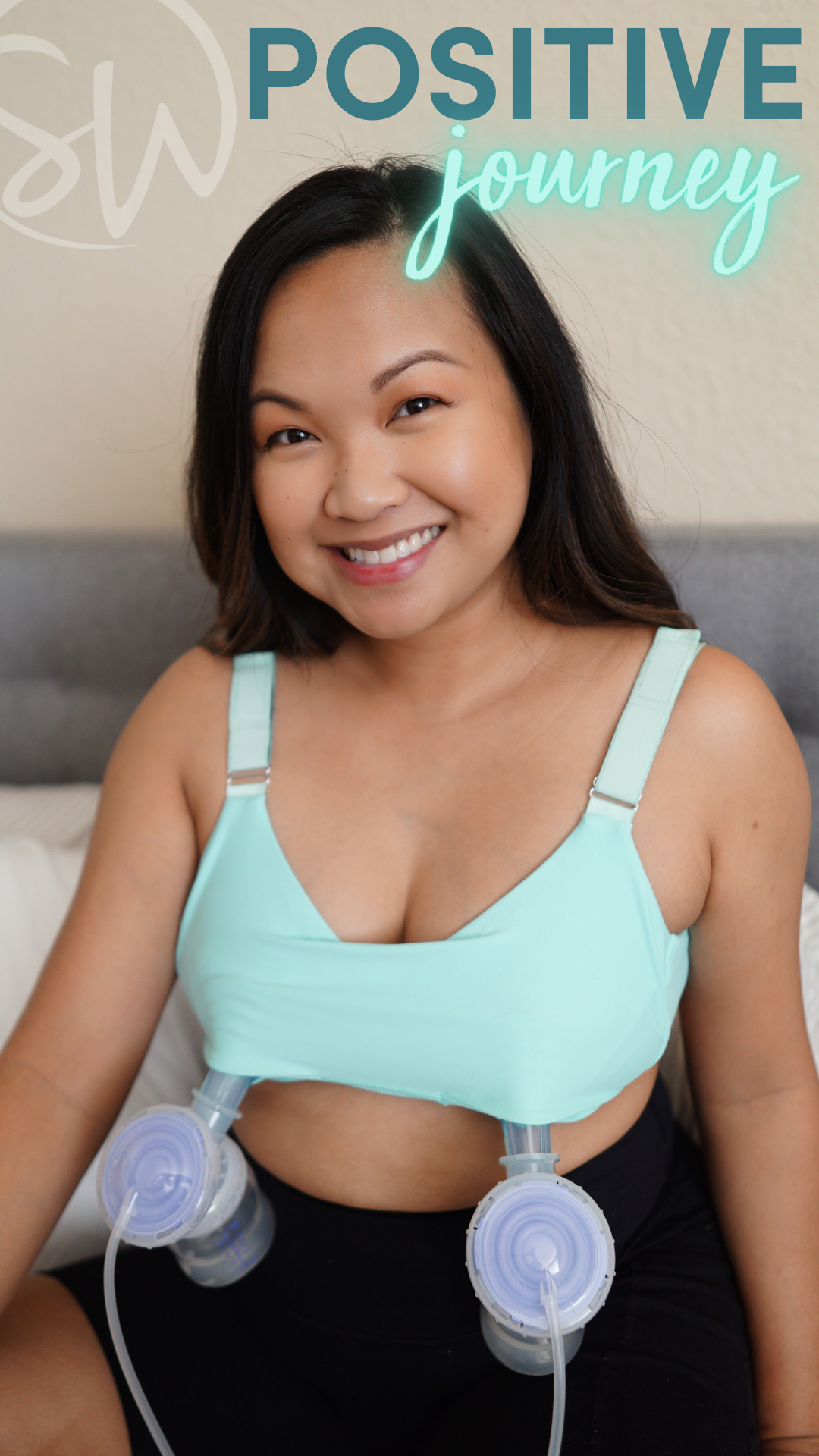 Hands Free Pumping Journey Bra (Mint)