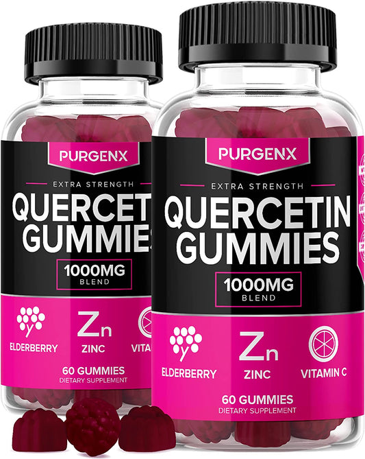 Quercetin + Zinc + Vitamin C + Elderberry Gummies