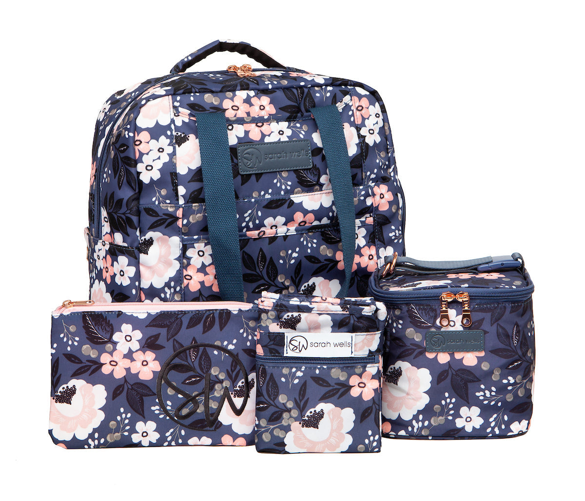 Kelly (Le Floral) / Breast Pump Bags & Accessories from Sarah Wells