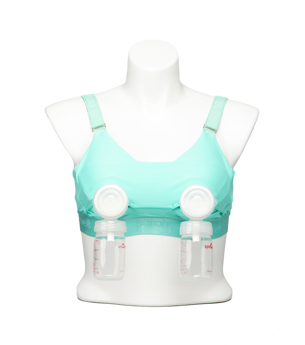 Hands Free Pumping Journey Bra (Mint)