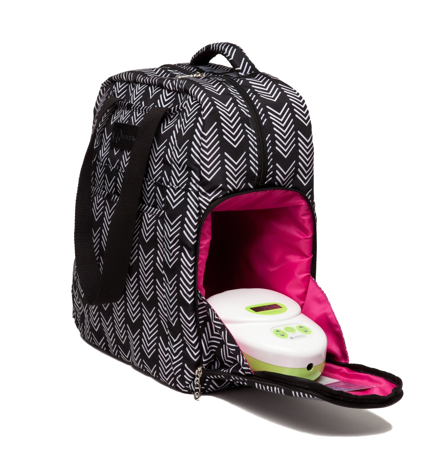 Kelly (Black & White) / Breast Pump Bags & Accessories from Sarah Wells