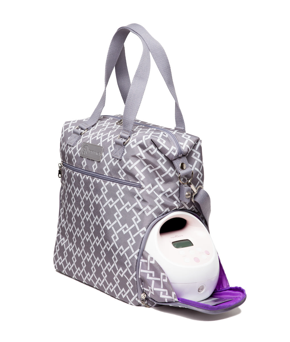 Lizzy (Gray) / Breast Pump Bags & Accessories from Sarah Wells