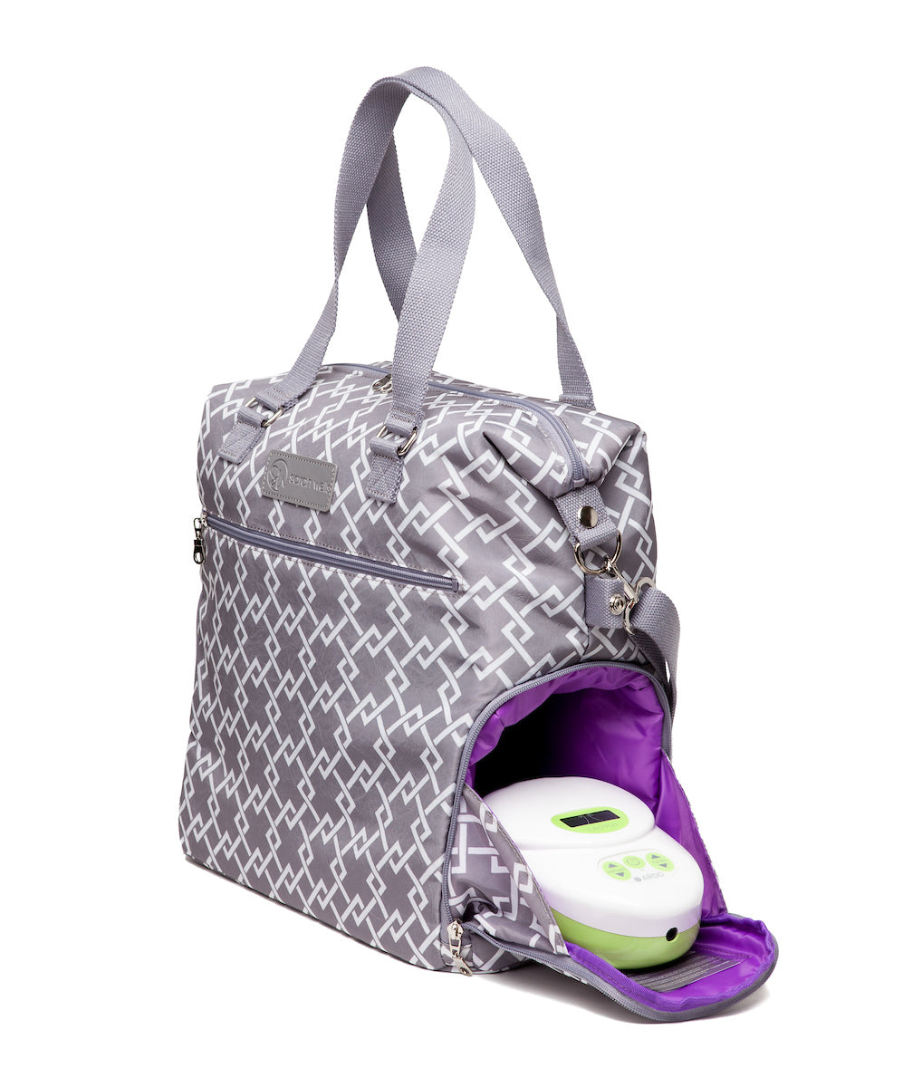 Lizzy (Gray) / Breast Pump Bags & Accessories from Sarah Wells